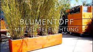 Wir wollten unsere küchenkräuter aber näher an der küche haben. Holz Blumenkasten Selber Bauen Mit Sichtschutz Und Beleuchtung Youtube