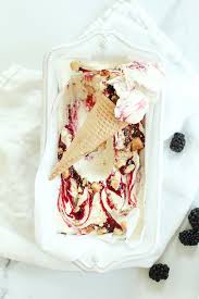 Blackberry Cobbler Ice Cream Elisabeth Butter Recipe Blackberry Cobbler Homemade Vanilla Homemade Vanilla Ice Cream
