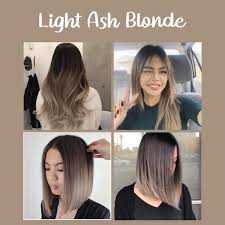Ash blonde hair dye on black hair and brown hair. Light Ash Blonde Color Bleach Health Beauty Hair Care On Carousell