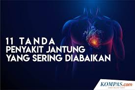 Sakit jantung berlaku tidak kira peringkat umur, sama ada tua atau muda, ia tidak mustahil lagi memandangkan terdapat sejumlah 206,168 pesakit jantung yang terdiri daripada golongan muda dan tua menerima rawatan jantung. Infografik 11 Tanda Penyakit Jantung Yang Sering Diabaikan