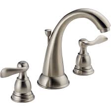 Bathroom faucets set the tone for your bathroom decor. Delta B3596lf Ob Oil Rubbed Bronze Windemere Widespread Bathroom Faucet With Pop Up Drain Assembly Includes Lifetime Warranty Faucet Com