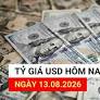 Tỷ giá USD hôm nay 13.8: Tiếp tục bật tăng