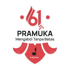 Scout Hari Pramuka Vector Design Images, Logo Resmi Hari Pramuka 2022 Hut  Ke 61, Pramuka, Logo Pramuka Day, Hut Pramuka PNG Image For Free Download
