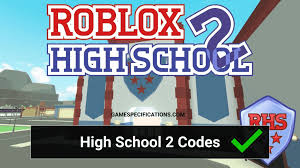 So this is the reason why we are giving you these codes. 17 Working Roblox High School 2 Codes June 2021 Game Specifications