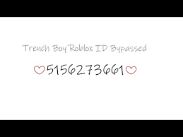 Roblox decal ids and spray codes 2021. Trench Boys Roblox Id Bypass Code 07 2021