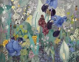 Sir Cedric Lockwood Morris 1889 1982 Flower Painting Colorful Art Botanical Art