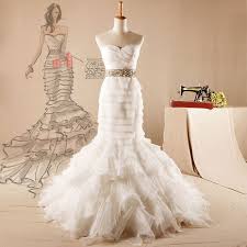 Weiwei Wang Big Fashion Style Lotus Leaf Diamond Fishtail Wedding Dress Vintagestyle Wed Trumpet Bridal Gown Wedding Dresses Ebay Mermaid Style Wedding Dress