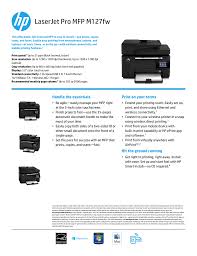 This is a very common printer to use officially because it is a really very reliable printer. Laserjet Pro Mfp M127fw Manualzz