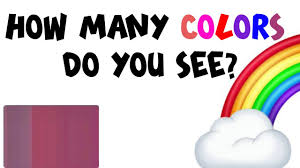 Tints are achieved by so, how do you stand out in the vast sea of blue? How Many Colors Do You See Youtube