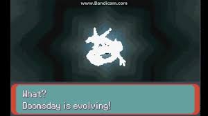 You must obtain hm 03 surf to reach rayquaza.you also need to calm groudon and kyogre down by going to sky pillar and getting rayquaza to the sootopoli. Pokemon Emerald Rayquaza Evolves Youtube