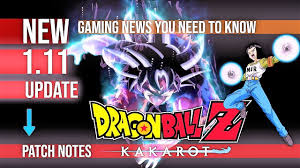 Maybe you would like to learn more about one of these? Dragon Ball Z Kakarot 1 11 Jumps Out Patch Notes Latest Changes