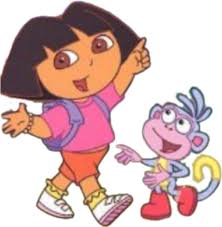 Dora and Boots (Dora Saves the Prince) Vector by Kirbthecrossover