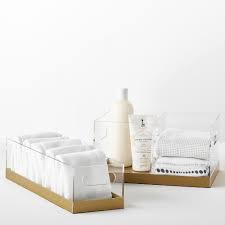Shop while they're still in stock. Acrylic Brass Nursery Storage
