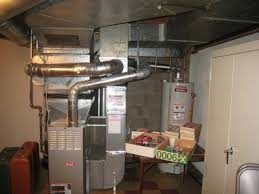 Since the heated flue gas is less dense than the ambient air surrounding the boiler, the flue gas rises in the chimney. Furnace Flue Cleaning Chimney Sweep Furnance Flue Maintenance