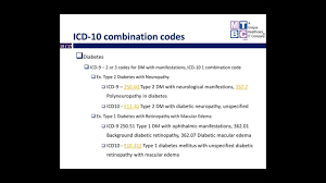 While specific diagnosis codes should be reported when they are first, a note of caution: Mtbc Icd 10 Coding And Medical Documentation Changes For Family And Internal Medicine Youtube