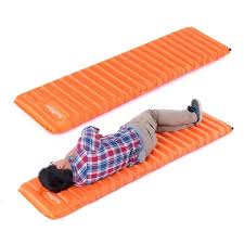 Ultralight Manual Inflatable Hand Press Inflating Dampproof Sleeping Pad Tent Air Mat Mattress Outdoor Camping Manual Inflatable Mat Float Insulated Sleeping Pa Tent Camping Beds Camping Mat Sleeping Pads