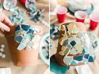 DIY Mosaic Pot Workshop - Ages 5+
