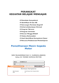 Jelaskan cara mencari top kompresi! Doc Perangkat Pembelajaran Xii Pmsm Sriyanto Muhammad Maulana Ibrahim Academia Edu