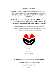 Tujuan pembuatan jurnal ini untuk menganalisis kembali bahwa dengan menggunakan media gambar dapat meningkatkan hasil belajar siswa pada pembelajaran ipa di sekolah dasar. Doc Proposal Penelitian Penelitian Tindakan Kelas Mata Pelajaran Ipa Kelas Iv Sekolah Dasar Uher Hertita Academia Edu