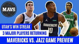 Utah jazz video highlights are collected in the media tab for the most popular matches as soon as video appear on video hosting sites like youtube or dailymotion. Dallas Mavericks Vs Jazz Preview Josh Richardson Dorian Finney Smith Dwight Powell Are Back Youtube