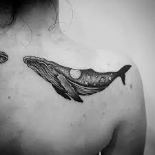Black And White Galaxy Tattoo Ideas Best Tattoos Tattoos Whale Tattoos Henna Tattoo Designs