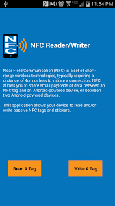 Almacenamiento de datos reales, a través de bluetooth toque; Nfc Reader Writer For Android Apk Download