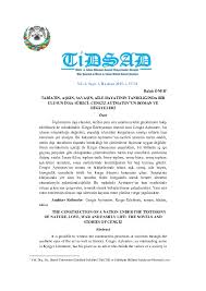 Pdf Tabiatin Askin Savasin Aile Hayatinin Tanikliginda Bir Ulusun Insa Sureci Cengiz Aytmatov Un Roman Ve Hikayeleri Haluk Oner Academia Edu