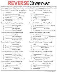 This Free Grammar Activity Challenges A Student To Think Critically By Selecting The Best Word That Would Teaching Grammar Teaching Writing Grammar Worksheets