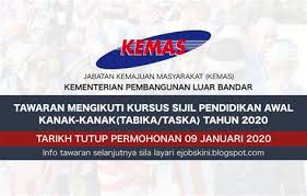 Bilakah tarikh pengambilan guru interim kpm 2020? Permohonan Tabika Kemas 2019 Bantuan Tadika Selangor 2019 Author On A Permohonan Online Guru Tabika Kemas Bagi Tahun 2019 Akan Dimaklumkan Sekiranya Kemas Jabatan Kemajuan Masyarakat Dimaklumkan Bahawa Iklan