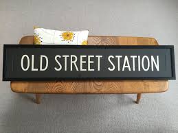 Vintage London Bus Blinds Old Street Station Old Street London Bus Vintage London