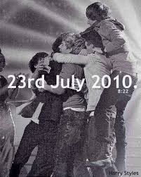 Who are the new members of one direction? July 23rd 2010 8 22pm Is The Date And Time One Direction Became A Band It Was When One Direction Was Bor One Direction Anniversary 3 Years I Love One Direction