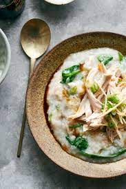Chicken And Mushroom Juk With Scallion Sauce Recipe Recipe In 2021 Recipes Nyt Cooking Asian Recipes