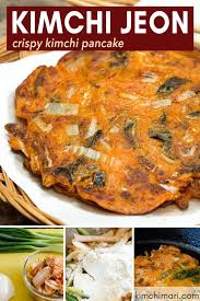 Kimchi Pancake Kimchi Jeon In 20 Minutes Recipe Korean Food Side Dishes Kimchi Pancake Korean Dishes