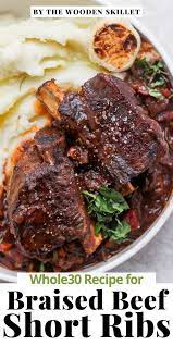 Braised Beef Short Ribs Recipe Beef Short Rib Recipes Beef Short Ribs Healthy Beef Recipes