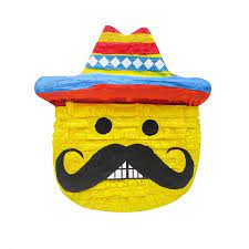 Mexican Emoji Pinata Walmart Com In 2021 Emoji Pinata Fiesta Party Pinata