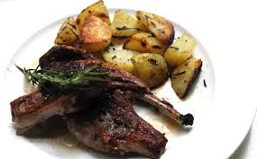Milk Mode Lamb Chops With Rosemary Potatoes Lamb Recipes Mutton Recipes Food