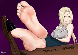naruto, tsunade, 1girls, barefoot, big feet - R34 Vault