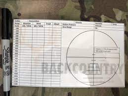 Check spelling or type a new query. Ballistic D O P E Cards Backcountry Precision Long Range Hunting