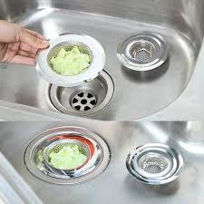 It even comes in 2 which. Stainless Steel Kitchen Sink Strainer Waste Plug Food Filter Drain Stopper L Colanders Strainers Sifters Home Garden Worldenergy Ae