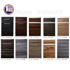uv high gloss wood grain kitchen