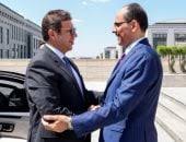 رئيس المحابرات العامة مع نظيره التركى