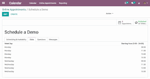 Next section in this form asks to write today's date.format accepted is mm/dd/yyyy. Odoo Appointments