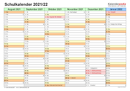 Wir hoffen, dass sie diesen wochenkalender zum ausdrucken sehr gut gebrauchen können.uns ist es wichtig, dass unsere. Schulkalender 2021 2022 Als Pdf Vorlagen Zum Ausdrucken
