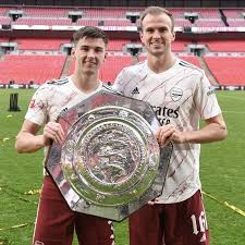 Tierney missed out on the huge hampden clash. Kieran Tierney Rob Holding Arsenal Rob