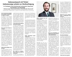 Diesen ansprüchen will die schweizerische nationalbank. Wird Die Turkei Die Neue Schweiz Datenaustausch Kontodaten Finanzamt