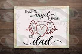 Download Angel In Heaven I Call Dad Svg Png Parent Loss Svg 231684 Svgs Design Bundles
