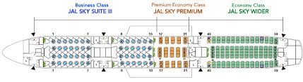 Japan Airlines Fleet Boeing 787 9 Dreamliner Details And