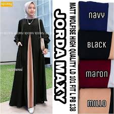 Saat ini, berbagai brand lokal yang memproduksi baju muslim wanita juga semakin banyak sehingga berapa harga baju muslim wanita? Baju Jjorda Maxy Gamis Dress Balotely Muslim Wanita Hijab Terbaru Termurah Baju Hamil Shopee Indonesia