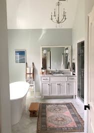 We used it again in the master bath at the farmhouse. Benjamin Moore Hc 171 Wickham Gray Bathroom Colors Gray Bathroom Colors Bathroom Paint Colors