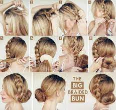 Peinados Tumblr Hair Styles Braided Bun Womens Hairstyles